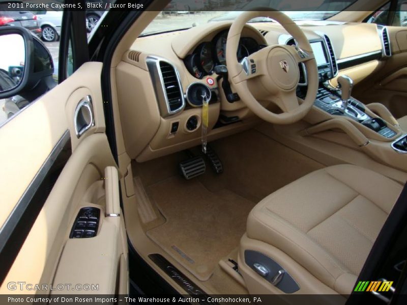  2011 Cayenne S Luxor Beige Interior