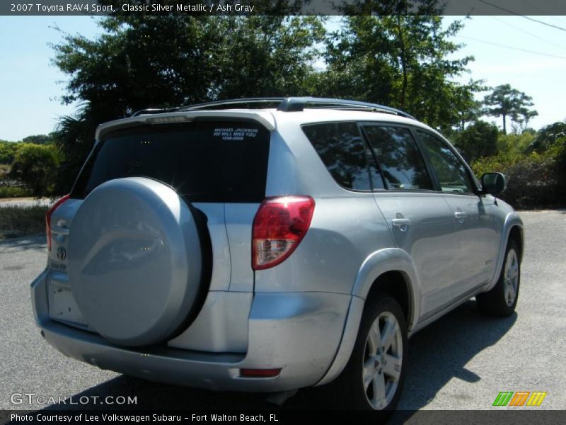 Classic Silver Metallic / Ash Gray 2007 Toyota RAV4 Sport