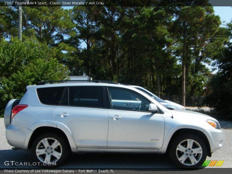 Classic Silver Metallic / Ash Gray 2007 Toyota RAV4 Sport