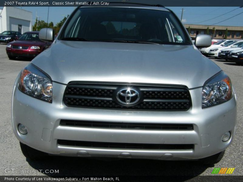 Classic Silver Metallic / Ash Gray 2007 Toyota RAV4 Sport