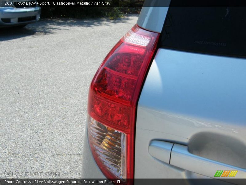 Classic Silver Metallic / Ash Gray 2007 Toyota RAV4 Sport