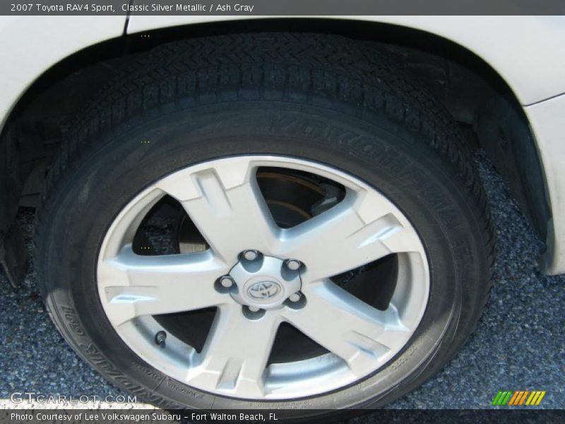 Classic Silver Metallic / Ash Gray 2007 Toyota RAV4 Sport