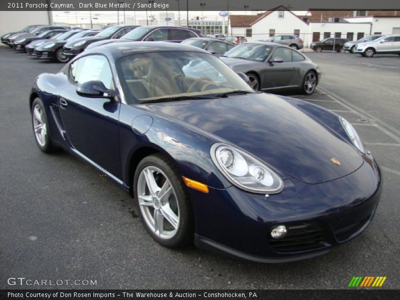  2011 Cayman  Dark Blue Metallic