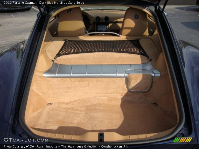  2011 Cayman  Trunk