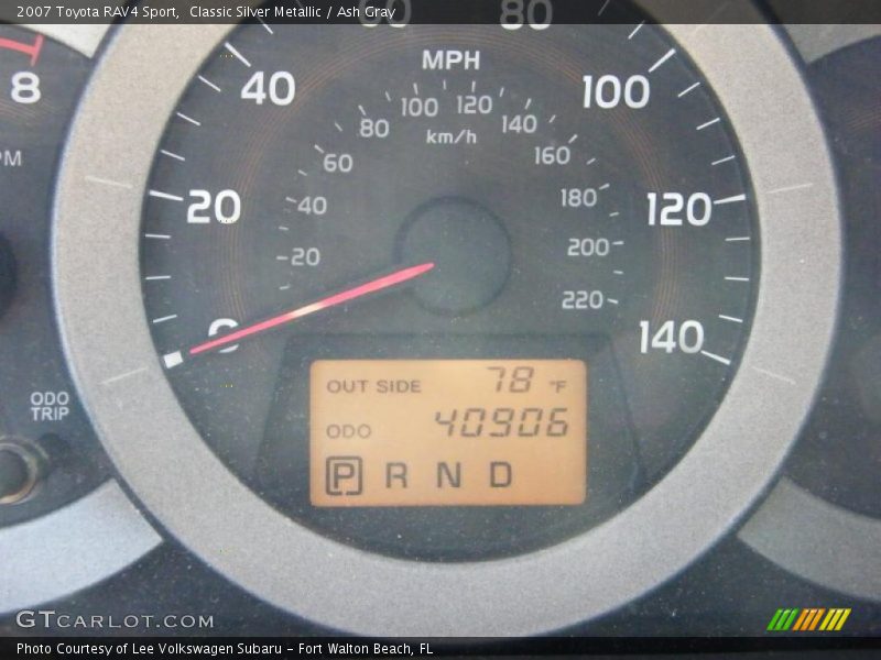 Classic Silver Metallic / Ash Gray 2007 Toyota RAV4 Sport