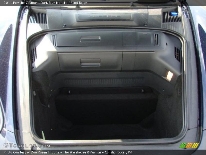  2011 Cayman  Trunk