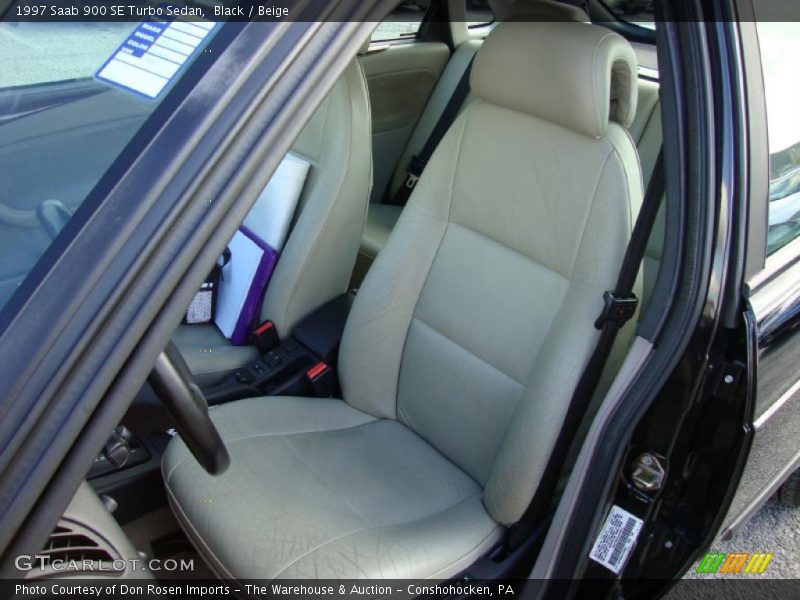  1997 900 SE Turbo Sedan Beige Interior