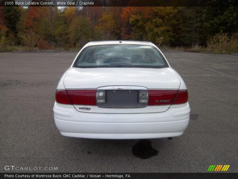 White Opal / Graphite 2005 Buick LeSabre Custom