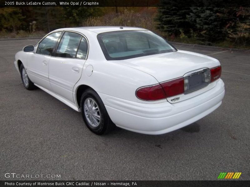 White Opal / Graphite 2005 Buick LeSabre Custom