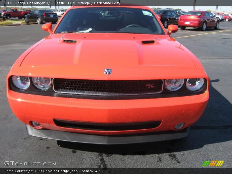 HEMI Orange / Dark Slate Gray 2010 Dodge Challenger R/T Classic