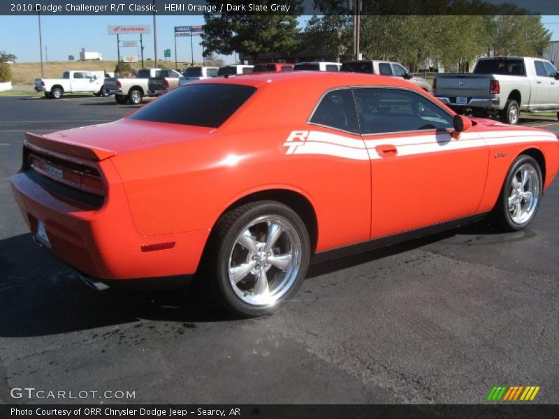 HEMI Orange / Dark Slate Gray 2010 Dodge Challenger R/T Classic