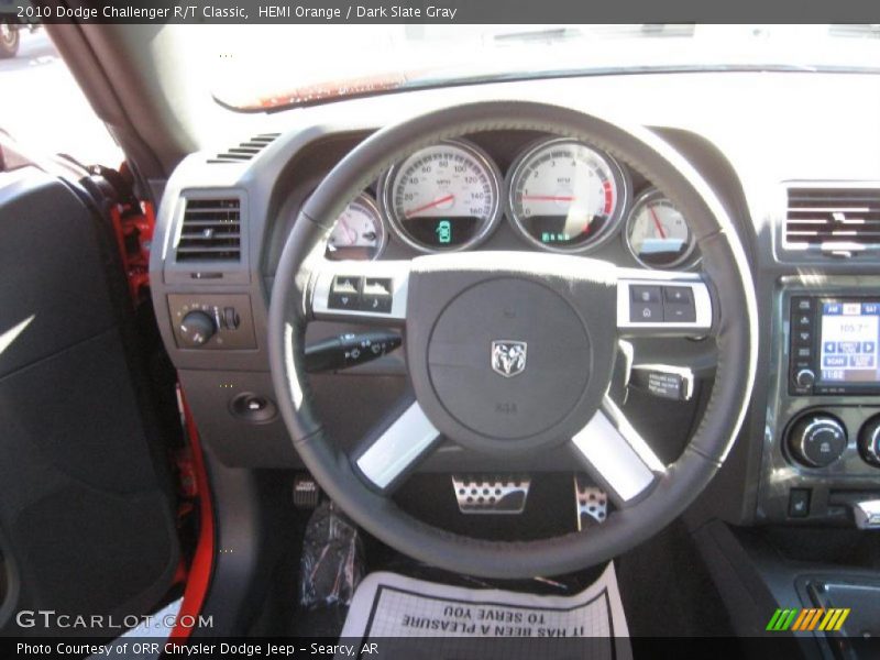 HEMI Orange / Dark Slate Gray 2010 Dodge Challenger R/T Classic