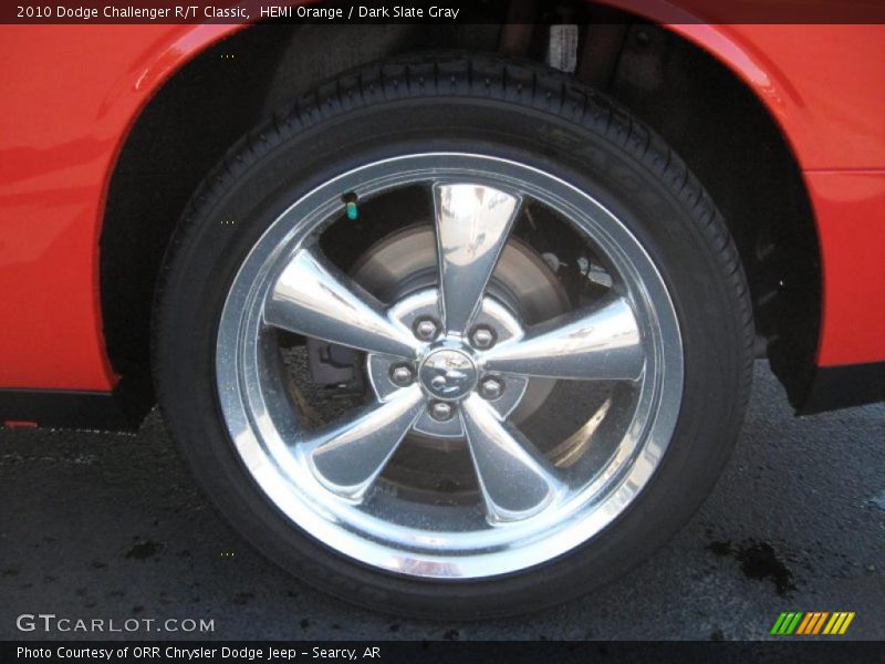 HEMI Orange / Dark Slate Gray 2010 Dodge Challenger R/T Classic