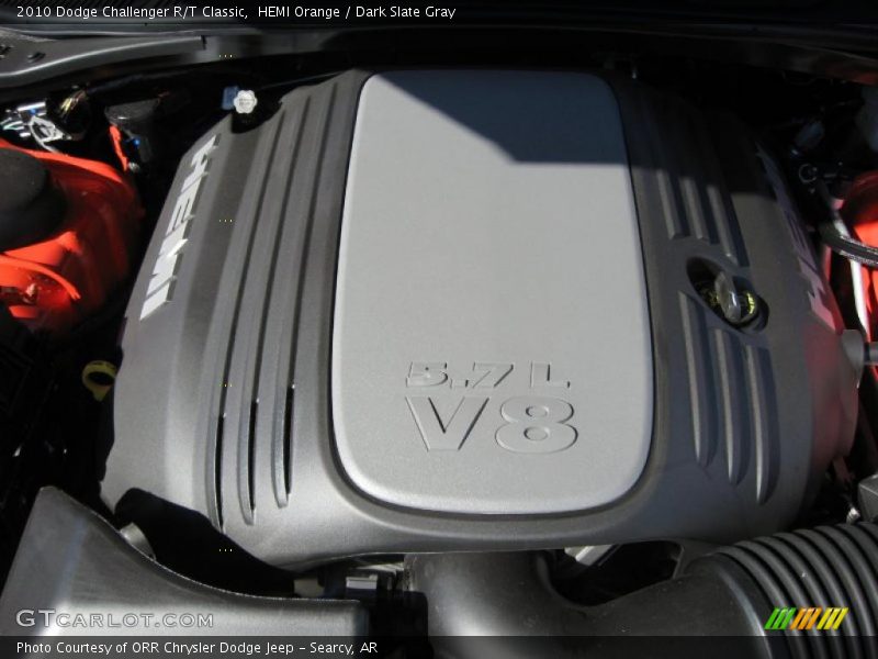 HEMI Orange / Dark Slate Gray 2010 Dodge Challenger R/T Classic