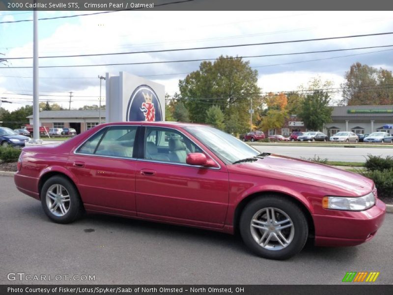Crimson Pearl / Oatmeal 2000 Cadillac Seville STS