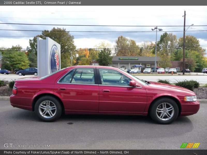 Crimson Pearl / Oatmeal 2000 Cadillac Seville STS
