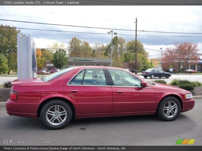 Crimson Pearl / Oatmeal 2000 Cadillac Seville STS