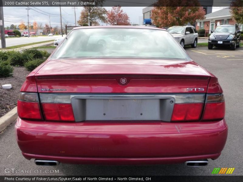 Crimson Pearl / Oatmeal 2000 Cadillac Seville STS