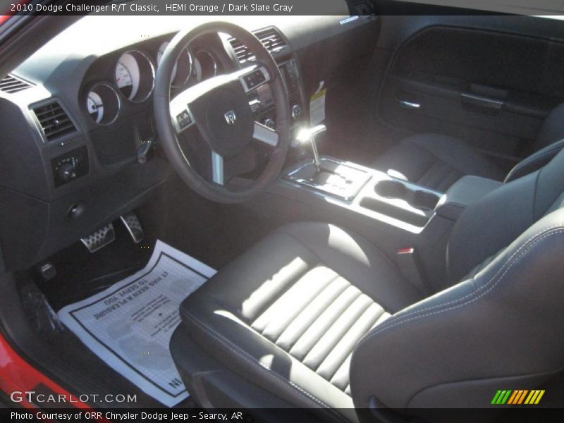 HEMI Orange / Dark Slate Gray 2010 Dodge Challenger R/T Classic