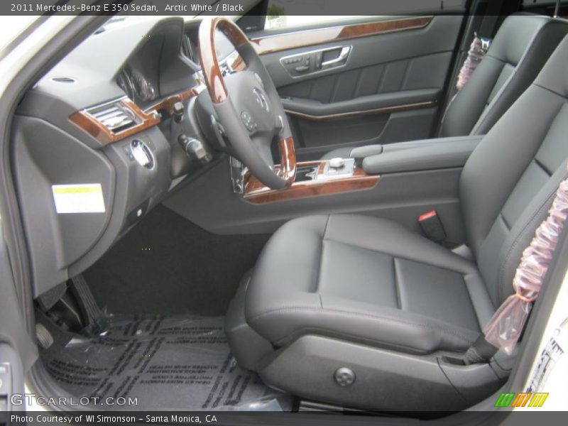 2011 E 350 Sedan Black Interior