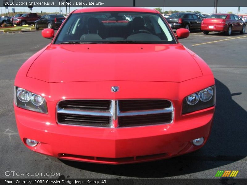 TorRed / Dark Slate Gray 2010 Dodge Charger Rallye