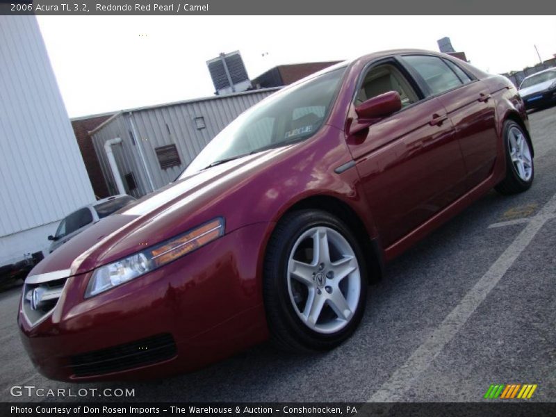 Redondo Red Pearl / Camel 2006 Acura TL 3.2