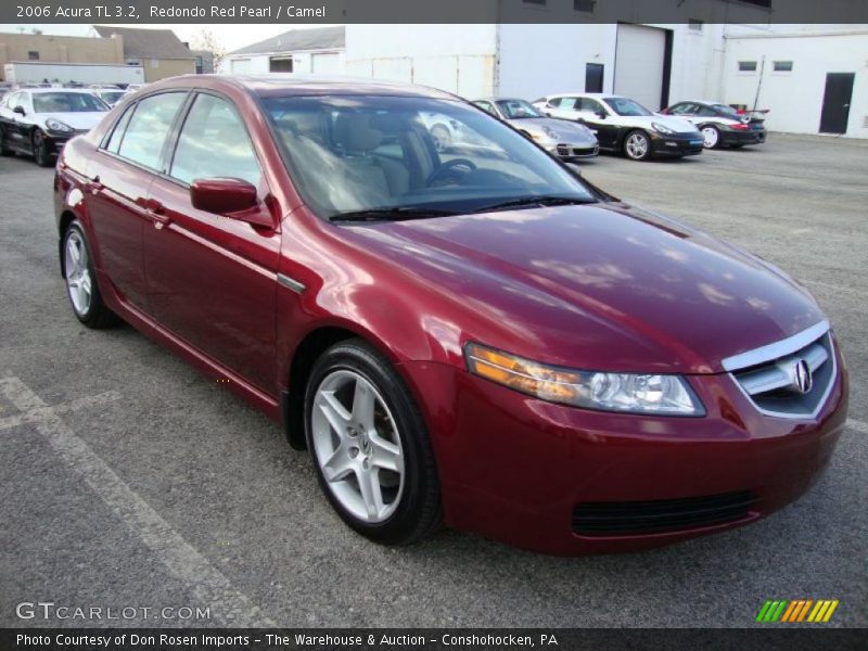 Redondo Red Pearl / Camel 2006 Acura TL 3.2