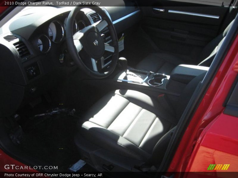 TorRed / Dark Slate Gray 2010 Dodge Charger Rallye
