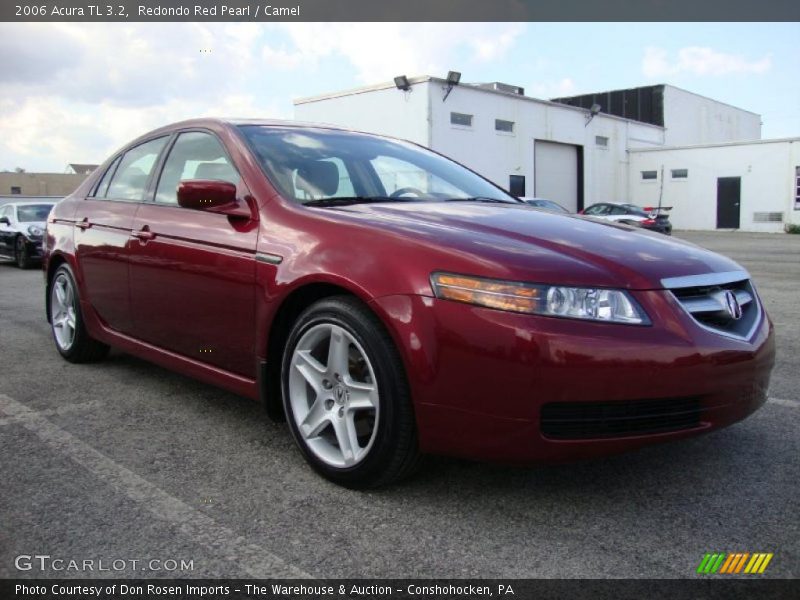 Redondo Red Pearl / Camel 2006 Acura TL 3.2