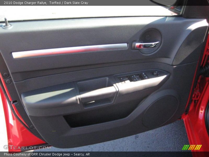 TorRed / Dark Slate Gray 2010 Dodge Charger Rallye