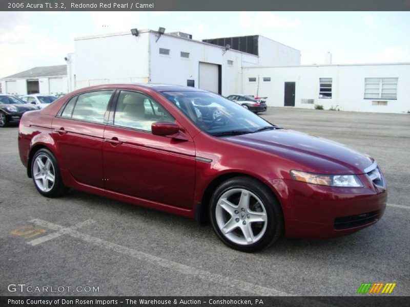 Redondo Red Pearl / Camel 2006 Acura TL 3.2