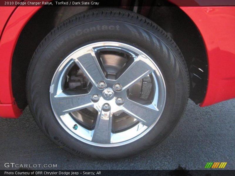 TorRed / Dark Slate Gray 2010 Dodge Charger Rallye