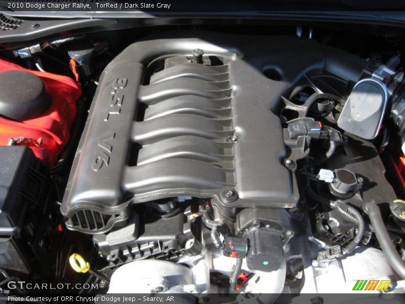 TorRed / Dark Slate Gray 2010 Dodge Charger Rallye