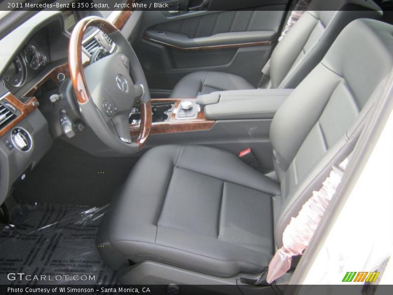  2011 E 350 Sedan Black Interior