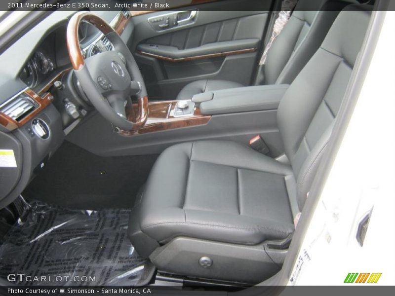  2011 E 350 Sedan Black Interior