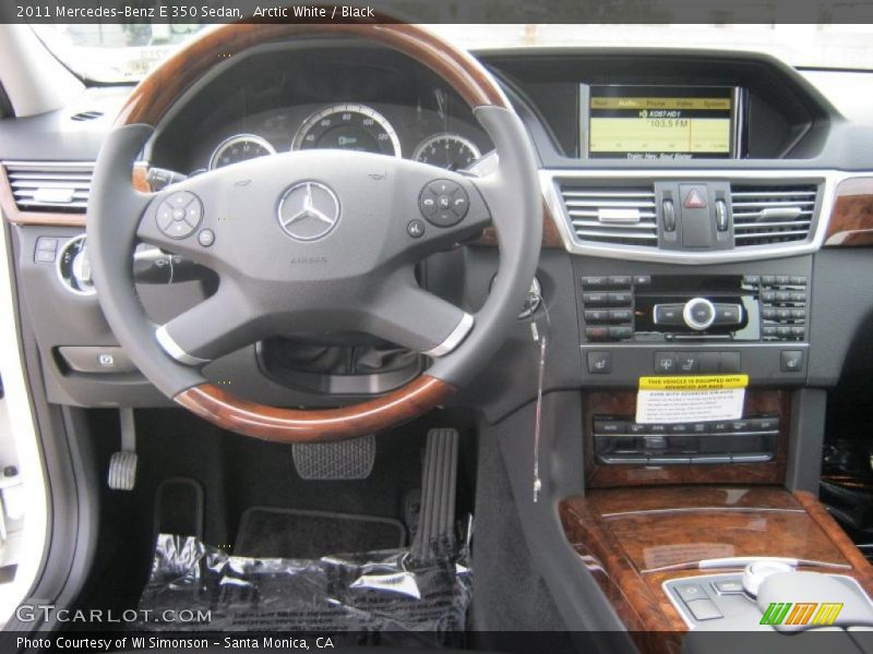  2011 E 350 Sedan Black Interior