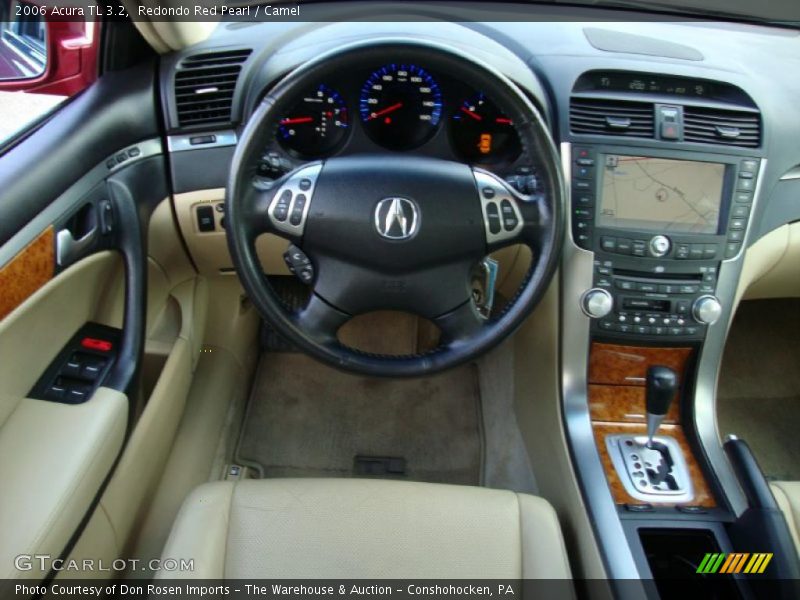 Redondo Red Pearl / Camel 2006 Acura TL 3.2