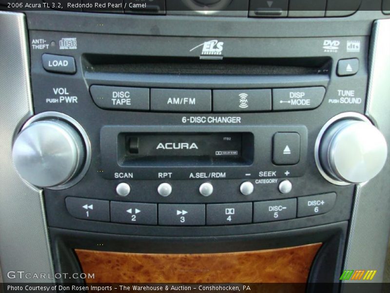 Redondo Red Pearl / Camel 2006 Acura TL 3.2