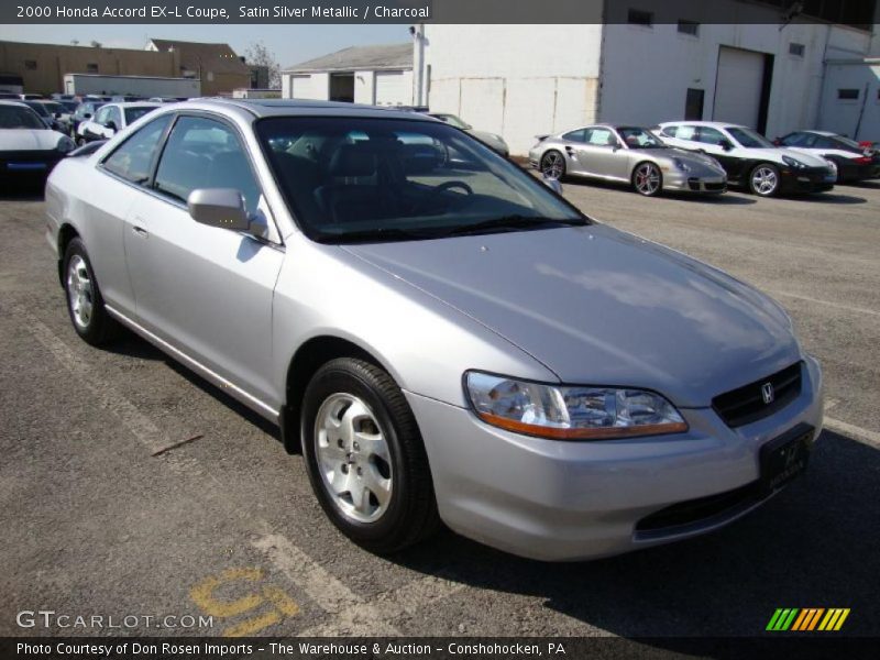 Front 3/4 View of 2000 Accord EX-L Coupe