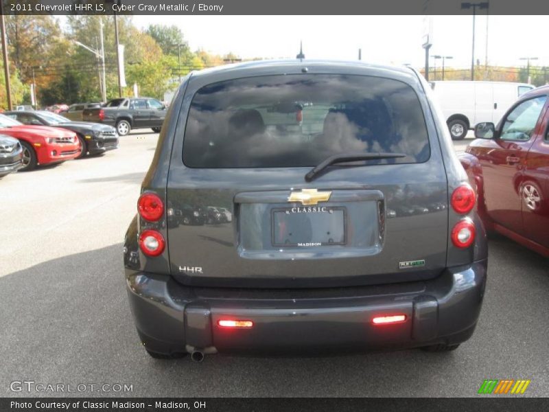 Cyber Gray Metallic / Ebony 2011 Chevrolet HHR LS