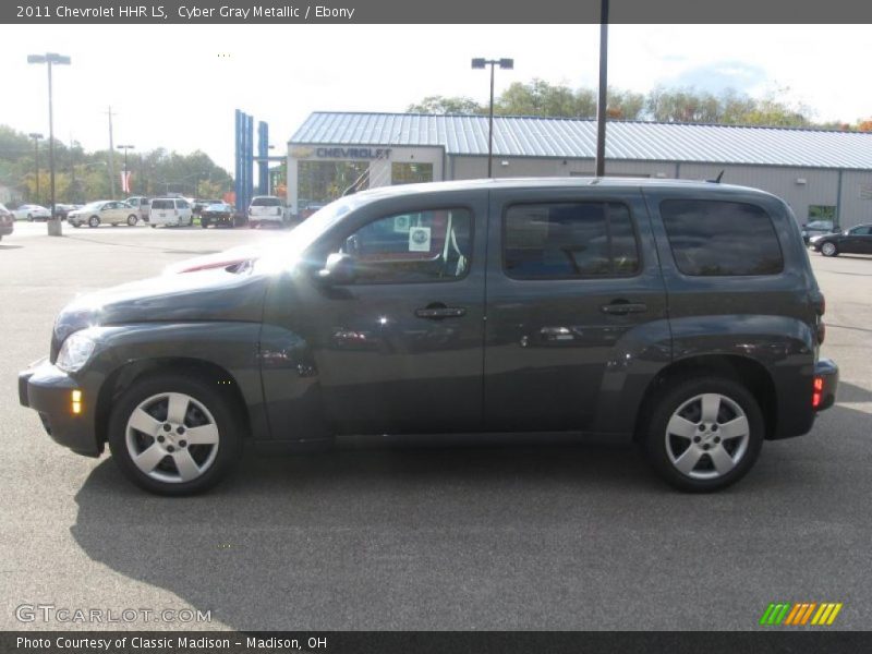 Cyber Gray Metallic / Ebony 2011 Chevrolet HHR LS