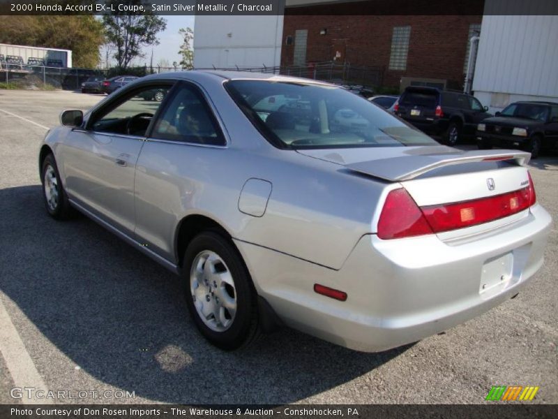 Satin Silver Metallic / Charcoal 2000 Honda Accord EX-L Coupe