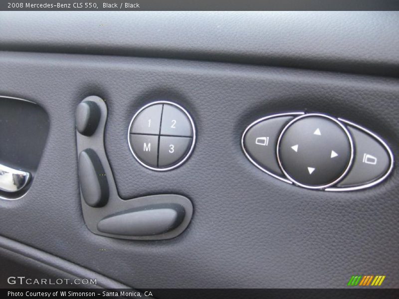 Controls of 2008 CLS 550