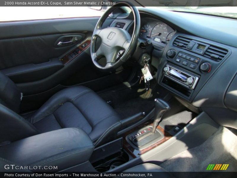  2000 Accord EX-L Coupe Charcoal Interior