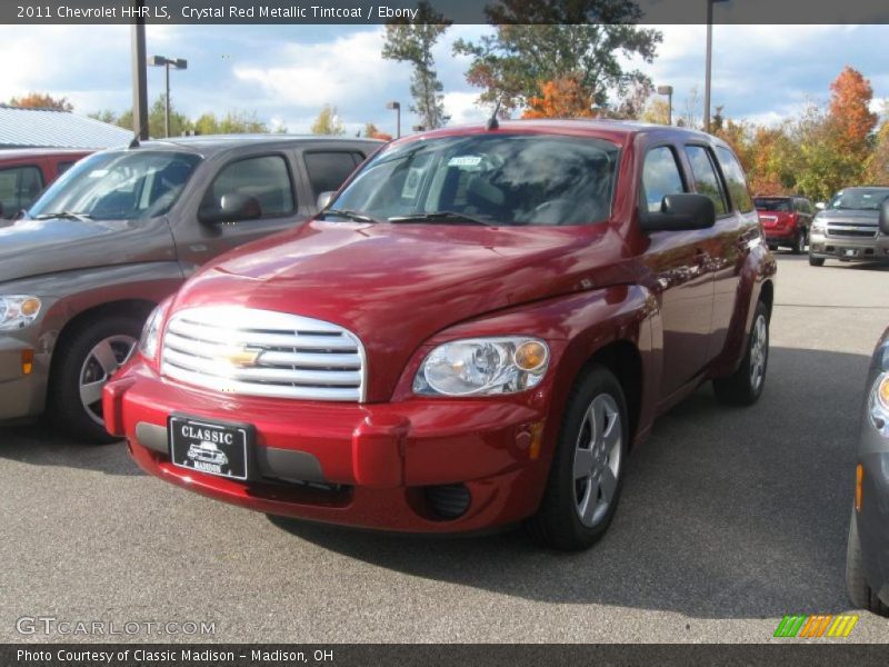 Crystal Red Metallic Tintcoat / Ebony 2011 Chevrolet HHR LS