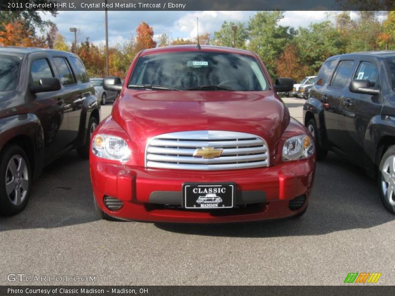 Crystal Red Metallic Tintcoat / Ebony 2011 Chevrolet HHR LS