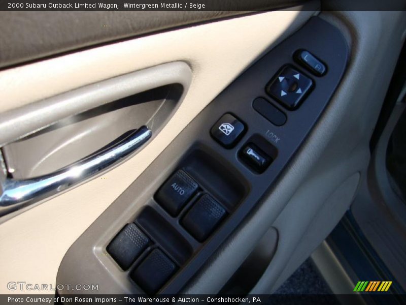 Wintergreen Metallic / Beige 2000 Subaru Outback Limited Wagon
