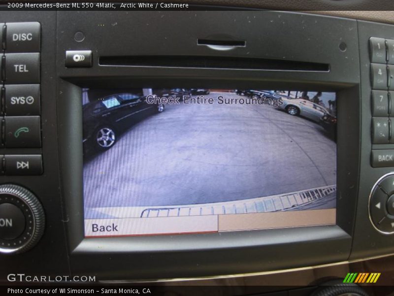 Arctic White / Cashmere 2009 Mercedes-Benz ML 550 4Matic
