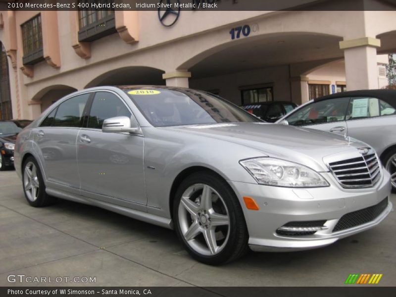  2010 S 400 Hybrid Sedan Iridium Silver Metallic