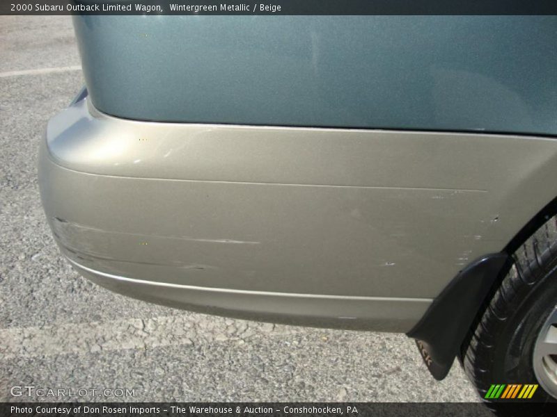 Wintergreen Metallic / Beige 2000 Subaru Outback Limited Wagon